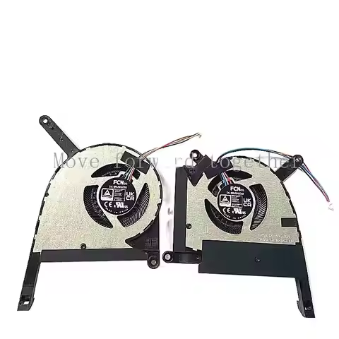 CPU GPU FAN For ASUS TUF Gaming F15 FX507ZC FX507ZC4 FX507ZE 13NR08Y0T01011 DC5V # @