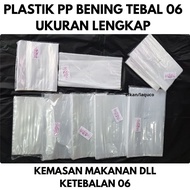 Thick clear pp plastic 06 size 10x15 10x18 10x20 11x15 11x20 11x25 12x15 12x18 12x20 12x25 13x18 13x