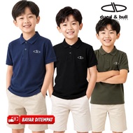 DB 018 Children's T-Shirt Short SleevePOLO 1-12 Years Collared T-Shirt/