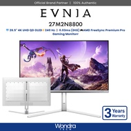 Philips Evnia 27M2N8800 | 26.5" 4K UHD QD OLED | 240Hz | 0.03 ms (GTG) | AMD FreeSync Premium Pro | 