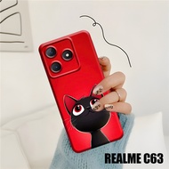 Case hp REALME C63 - Casing hp REALME C63 - External_acc - AESTHETIC Fashion Case - Girls Boys Silic