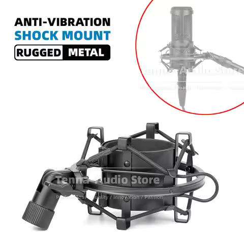 Anti Vibration Microphone Stand Shock Mount For Audio Technica AT2020 AT2035 ATR2500 AT 2020 2035 AT