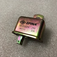 Horn Relay (Plug Included) 24V Evina Brand For Horns Only