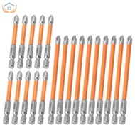 20 Pcs FPH2 Magnetic Screwdriver Bit 1/4'' Hex Shank Screw Driver Drill 2.5inch and 4.3inch Long Scr