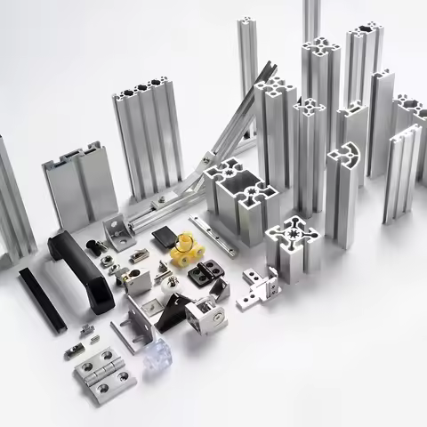Quality Modular 4080 V-slot Pvc Profiles V 4040 Black Anodized t Slot Aluminum 3030 Aluminium Extrus