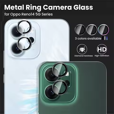 Reno14 Reno14FS Reno14F Aluminum Alloy Ring Lens Glass For Oppo Reno14 FS F S 5G Camera Protector Ap
