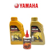 YAMALUBE ENGINE OIL FOR SCOOTER SEMI SYNTHETIC AT 10W-40 0.8 LITRE  / AT 20W-40 0.8 LITRE(100ML)YAMALUBE AT10W40 Scooter