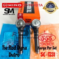( SE-T231 ) Tie Rod End Terod Dyna Dutro HT 125 HT 130/ HT 135 BRAND 555