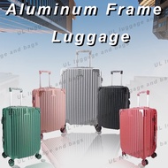 Retro Luggage Aluminium Corner design 12 inch/14 inch/20 inch/24 inch ABS Material SuitcaseTravel Lu
