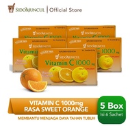 BUNDLE 30 TABS Sidomuncul VITAMIN C 1000mg Tablets / VITAMIN C1000 MG ORANGE -LEMON / VITAMIN C SIDO