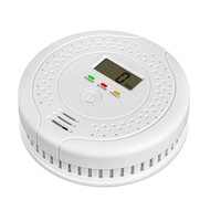 DOU Carbon Monoxide Alarm Device Carbon Monoxide Alarm Intelligent CO Alarm Device ABS