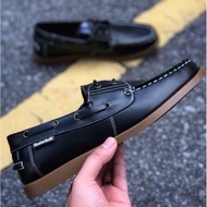 [READY STOCKS] TIMBERLAND TIDELAND LOAFER BLACK SHOES NEW