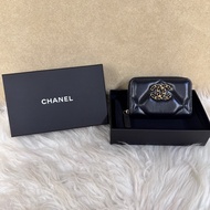 Chanel 19系列拉鏈零錢包 晶片款 閑置品