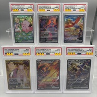 DIY Psa10 PTCG Rating Card Collection Cards LILLIE'S CLEFAIRY ex ROCKET'S MEWTWO ex Copy 10Points Ra