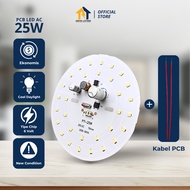 25 Watt AC LED Light Module PCB Bright White Light D 9.60 cm