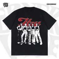 Ebnerwise T-shirt Itzy Black Kpop T-shirt for Men and Women