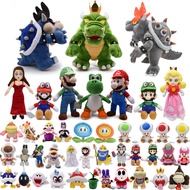 Anime Super Mario Bros. Plush Toy Cartoon Mario and Luigi Bowser Koopa Troopa Goomba Plushie Game Ch