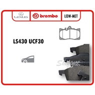 Brembo Front Brake Pad - Lexus LS430 UCF30