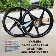 100% ORIGINAL HLY CAST WHEEL YAMAHA SRL110 Z ZR SRL115 LC135 LC 135 4S 4 SPEED SPORT RIM SPORTRIM ORI 5TL