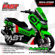 Decal Stiker Yamaha Nmax 155 New Fullbody Leopard TERBARU COD Decal stiker nmax new / stiker nmax full body design LeopardDecal Nmax 155 New Connected Full Body Stiker Sticker Motor Yamaha Modif Variasi Aksesoris Dekal Nmax Leopard