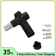 Adjustable Bike Torque Wrench 4/5/6Nm Torque T Wrench Portable Bicycle Maintenance Kit Black