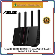 Asus RT-BE92U BE9700 Tri-band WiFi 7 Router, Multi-link operation (MLO), AI WAN, AiMesh support - 3 