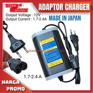 Adaptor charger aki sprayer elektrik 12volt 1.7-2.4A