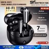 Hoco EQ11 TWS Bluetooth 5.3 ANC Earbuds 7H Playtime Noise Reduction Mic