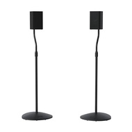 (SANUS) SANUS Height Adjustable Speaker Stand - Extends from 28 inches to 38 inches - Satellite &amp; Small Bookshelf Speakers Bose Herman Kardon Polk JBL KEF Klipsch S