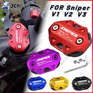 For YAMAHA Sniper 155/150 V1 V2 V3 MX 135 Motorcycle CNC Brake Fuel Oil Cap Hydraulic Master Cover F