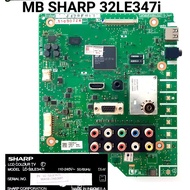 Mainboard TV SHARP 32" 32LE347i 32LE 3471 32LE347 MB sharp LCD Original Bergaransi