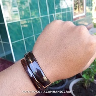 Gelang Akar Bahar Merah Size Medium Gelang Pria Wanita