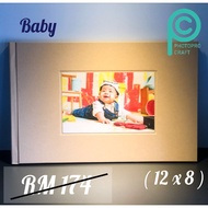 PhotoPro PB 001 12x8 Baby PhotoBook (24pages) | Record Phone Picture Album memory