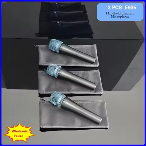 Wholesale Sales 3 PCS Evolution 900 Series E935 Dynamic Microphone Live Performances Karaoke & Socia