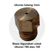 Spuyer kompor semawar / spuyer kompor mawar / jarum spuyer kompor gas