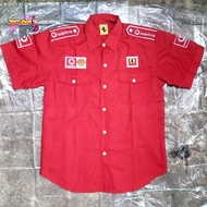 Workshirt Ferrari Vintage Official Team Crew Original Merchandise F-1 Scuderia Ferrari 1996