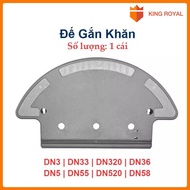 Wipe Base Plate, Mop for Ecovacs Deebot DN33, DN39, DN320, DN36, DN55, DN520 robot vacuum cleaner