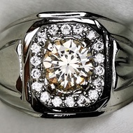 Batu permata White moissanite