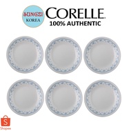 CORELLE Bread &amp; Butter Plate 17cm (6pcs.) Morning Blue