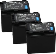 3 pack VW-VBK360 Replacement Camera Battery 3.7V 3580mAh for Panasonic HDC-SD60 HDC-TM55 HDC-HS60 TM