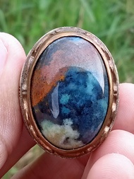 β
Natural Bacan Doko Kembang / Bacan Pancawarna ( Batu Akik Natural asli Daerah Doko - Ternate - Mal