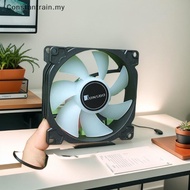 CON 1 Piece Case Cooling Fan PC Fan 92mm 12V RGB Color Light Effect Desktopputer Radiator DIY Access