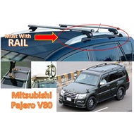 Mitsubishi Pajero V80 Aluminium Roof carrier Cross Bar Roof Rack Bar Roof Carrier Luggage Carrier