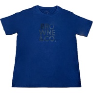 BROWNE & CO. Blue Cotton Printed T-Shirt Model BKR007-1-NV
