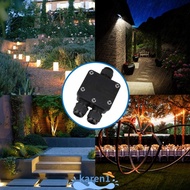 KAREN Electrical Junction Box Waterproof  /Electrical Cable Connector Wire Connector 3 Way Tee 1 In 