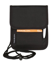 Travelon Folding Id and Boarding Pass Holder， Black， One Size