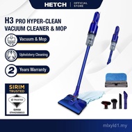 HETCH H3 Pro Hyper-Clean Handheld Dust Mite Bed Vacuum Cleaner & Mop HVC-1417-HC