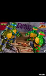 Unbox Industries × PUNK DRUNKERS 《忍者龜》 TMNT PDS  Full set