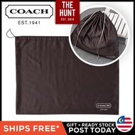 🔥Ready Stock🔥C0ACH Cotton Linen Drawstring Dust Cover Bag Women Organizer Travel Gifts Hadiah Beg