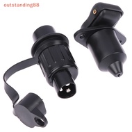 {outstandingconnotation} Trailer Plug Adapter Motorhome Power Cord Socket Connector Plug Socket 3-pin new